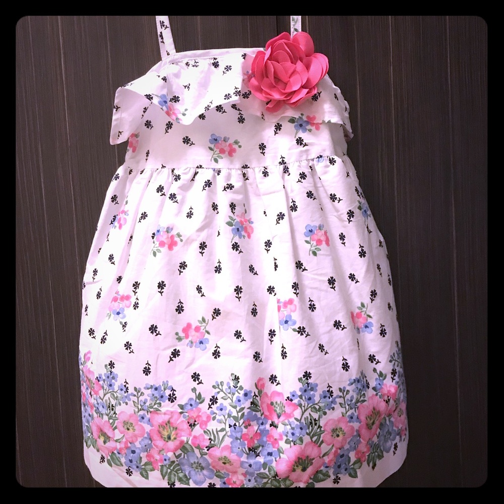 Janie and Jack flower party dress- NWOT